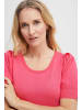 Fransa 3/4 Arm-Pullover in rosa