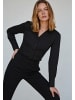 More & More Stretchbluse Billa in black