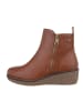 Ital-Design Stiefelette in Camel