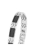 Amor Armband Edelstahl, Carbon in Schwarz