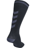 Hummel Hummel High Indoor Socken Elite Multisport Erwachsene Schnelltrocknend in BLACK/ASPHALT