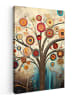 OnlyWow Leinwand Bilder Stilvoller Baum