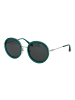 Ana Hickmann Frauen Sonnenbrille Rund Türkis