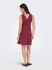 ONLY Kleid in Ruby Wine