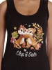 Disney Tanktop Chip 'n' Dale Chip'n'Dale Friends in schwarz