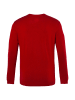 Men Plus Pullover in rubinrot