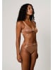 Moda Minx Bikinioberteil Nautilus Shell Crop Bikini Top in Bronze Shimmer