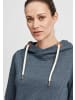 Oxmo Hoodie OXVicky Sweat Hoodie Long in Blau