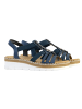 rieker Morelia-Slipper Blau