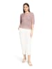 Betty Barclay Strickpullover mit Lochmuster in Pink Dolphin