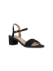 Geox Aurely – Ledersandalen mit Absatz Schwarz