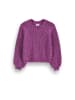 Coccodrillo Strickpullover in violett