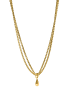 PURELEI Kette Droplet 40-45 in Gold