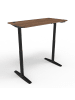 pro.tec Höhenverstellbarer Tisch Arogno in Braun (B)120cm