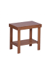 relaxdays Badhocker in Natur - (B)44 x (H)41 x (T)28 cm