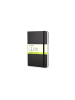 Moleskine Notizbuch mit festem Einband, 70g-Papier, Blanko "Classic" in Schwarz