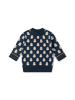 Little Green Radicals Organic Knitted Jumper in Navy