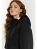 DreiMaster Damen Arctic Winterjacke in Schwarz