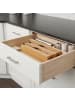relaxdays Folienspender in Natur - 2 Rollen