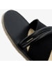 Groundies Riemchensandalette in schwarz