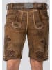 Stockerpoint Lederhose "Umberto" in tabak vintage-rot