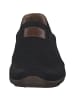 rieker Sportliche Slipper in schwarz/schwarz/amaretto