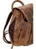 Greenburry Rucksack / Backpack Vintage 1605 Daypack in Sattelbraun