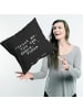 Mr. & Mrs. Panda Kissen "Trust me. You can... mit Spruch in Schwarz