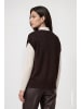 monari Strickpullunder mit Lurex in Black Coffee