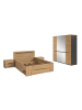 ebuy24 Schlafzimmer-Set Canu (4-teilig) Eiche 1 x 1 cm