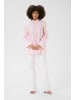 CULTURE Langarm - Hemd CUbeha Loose fit in Pink/Yellow/Lavender Stripe