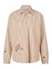 Rabe Bluse in Braun