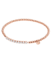 Glanzstücke München Armband aus Sterling Silber mit Zirkonia in roségold