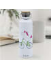 Mr. & Mrs. Panda Trinkflasche Aus Edelstahl Einhorn Radfahrer oh... in Weiß