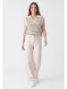 usha BLUE LABEL Women Sweater in Beige Stripes
