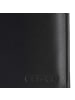 oxmox Leather Geldbörse RFID Schutz Leder 13 cm in schwarz-pure 2.0