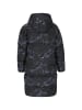 gaya Women Coat in BLACK MULTICOLOR