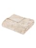 Atmosphera Créateur d'intérieur Kuscheldecke in beige
