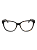 Guess Damen Optische Fassungen Schmetterling Braun