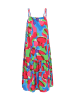 IZIA Women Dress in pink multicolor