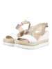 Nero Giardini Sandalen in Weiß/Gold