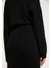 myMo Damen Strickrock in Schwarz