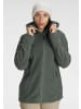 Polarino Fleecejacke in salbeigrün