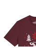 wat? Apparel T-Shirt Christmas with love in Weinrot