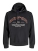 Jack & Jones Kapuzenpullover in Black
