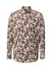 Finshley & Harding Hemd in mocca ecru - 0001