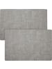 Erwin Müller Tischset 2er-Pack Elvas in grau