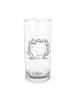 Mr. & Mrs. Panda Glas Hund Blumen ohne Spruch in Transparent