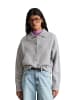 Marc O'Polo DENIM Cardigan im Blouson-Stil regular in Stone Melange