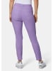 GOLDNER Schmale Stretchhose BELLA in veilchen